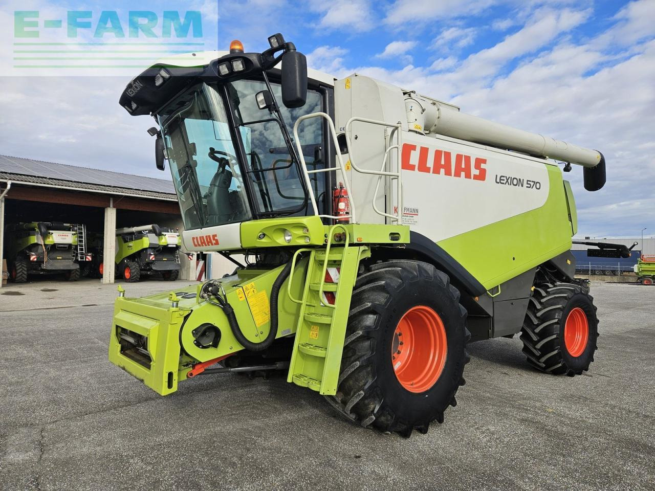 CLAAS lexion 570 - Combine harvester: picture 1 CLAAS lexion 570 - Combine harvester: picture 1