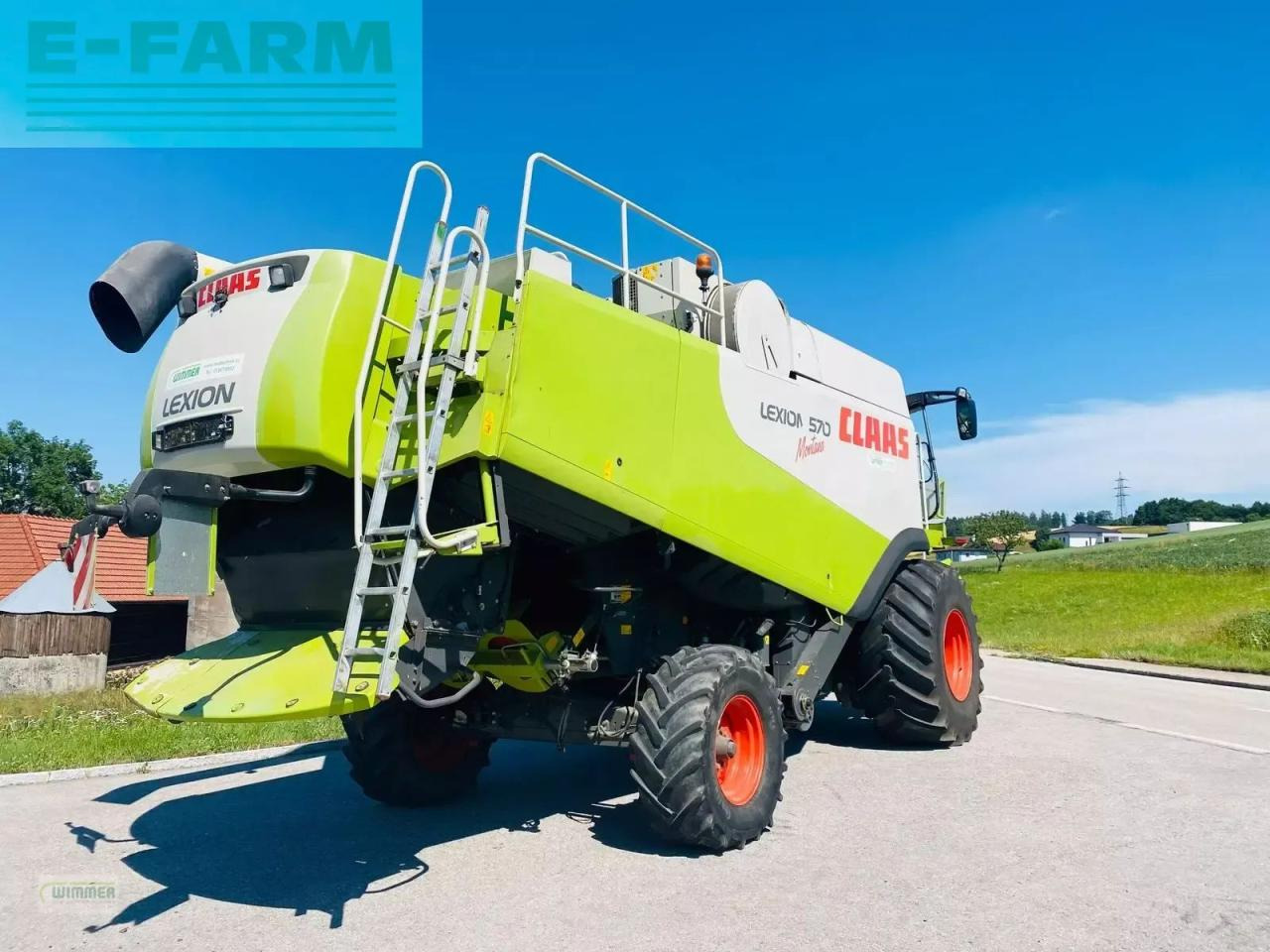 CLAAS lexion 570 montana - Combine harvester: picture 5 CLAAS lexion 570 montana - Combine harvester: picture 5