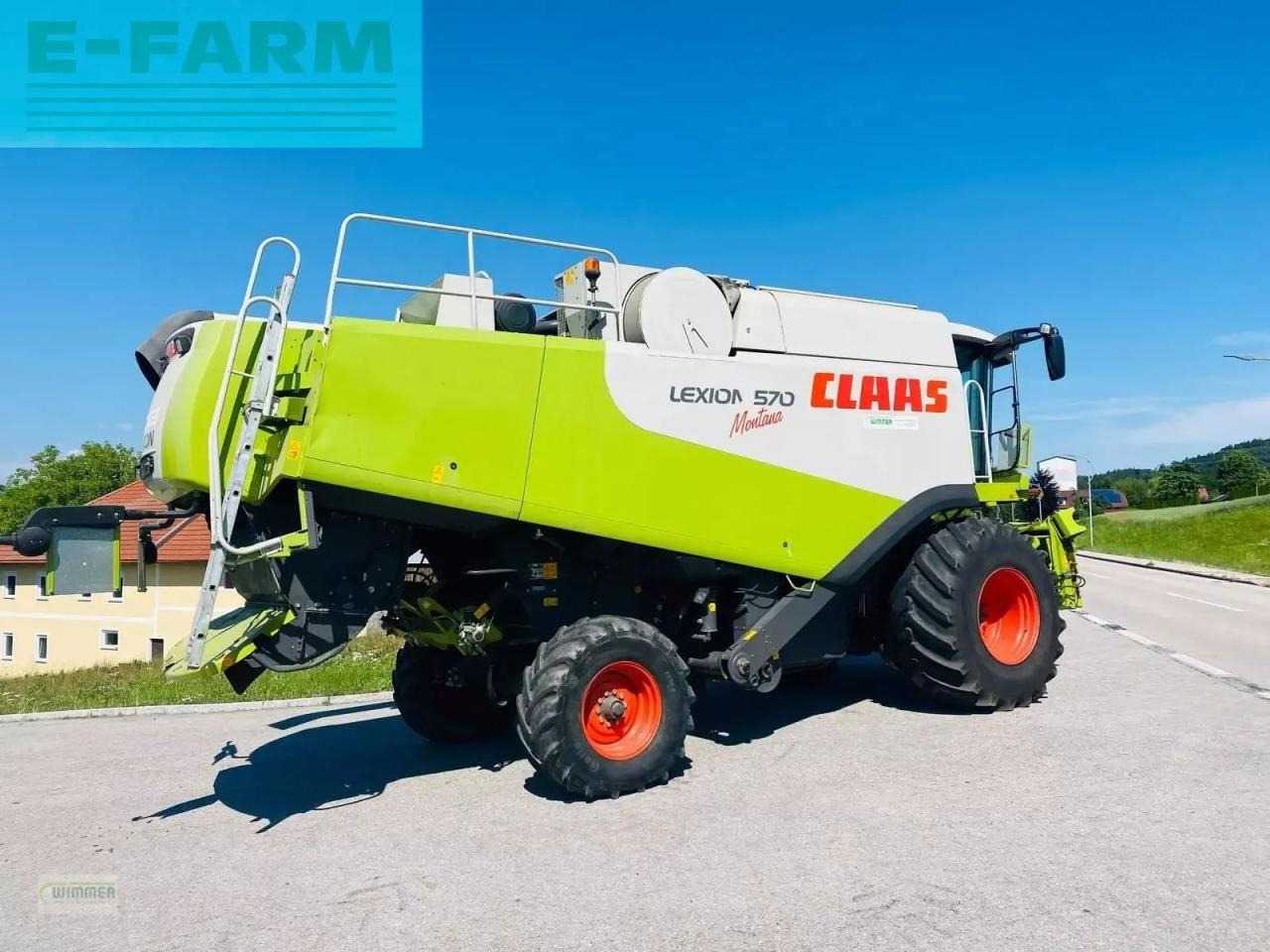 CLAAS lexion 570 montana - Combine harvester: picture 4 CLAAS lexion 570 montana - Combine harvester: picture 4