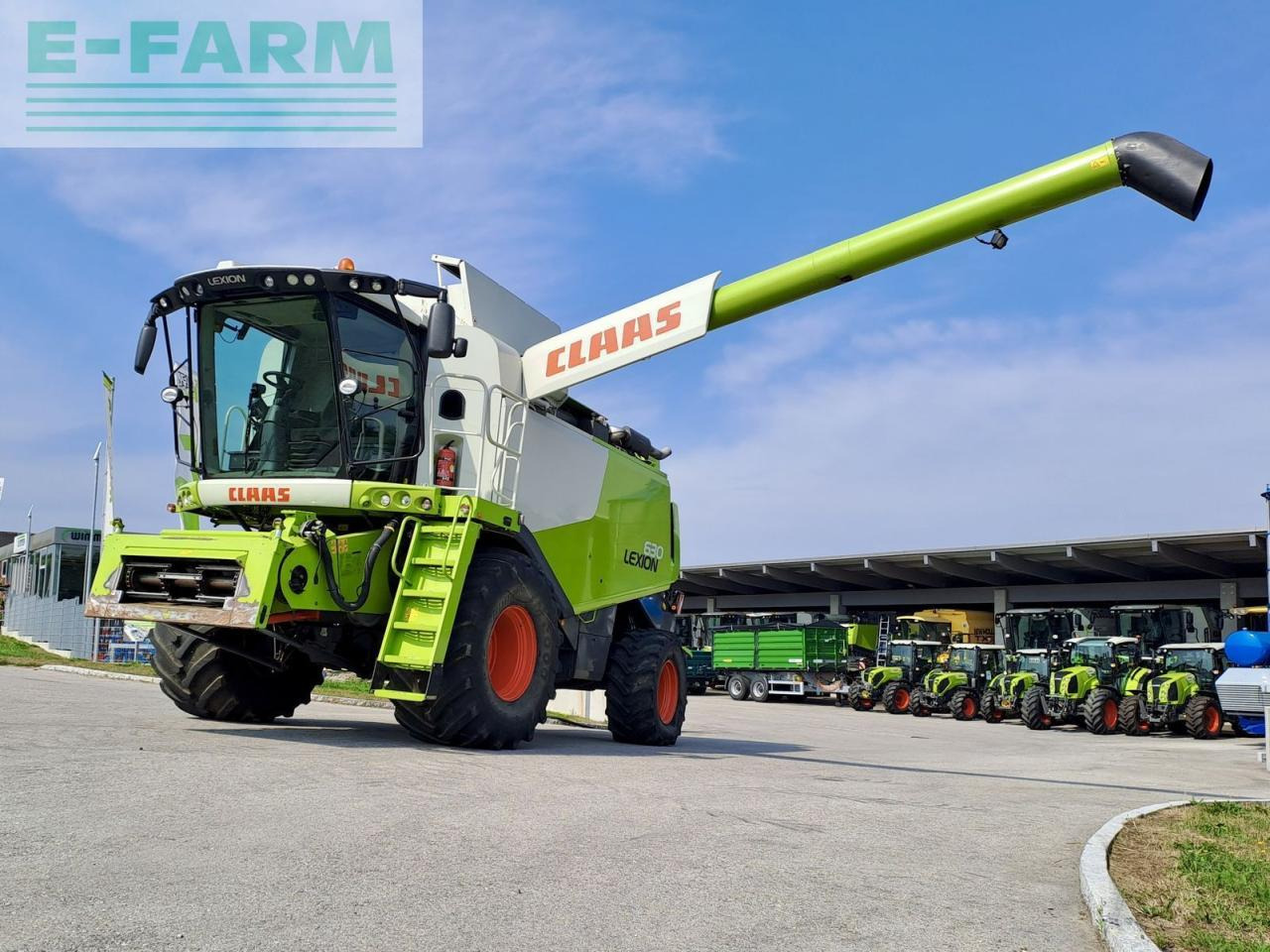 CLAAS lexion 630 - allrad - Combine harvester: picture 5 CLAAS lexion 630 - allrad - Combine harvester: picture 5