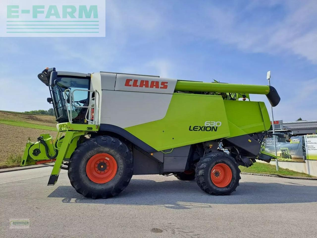 CLAAS lexion 630 - allrad - (gebrauchter lexion 600) - Combine harvester: picture 3 CLAAS lexion 630 - allrad - (gebrauchter lexion 600) - Combine harvester: picture 3