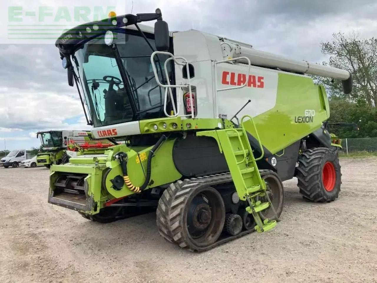 Combine harvester CLAAS lexion 670 tt: picture 7