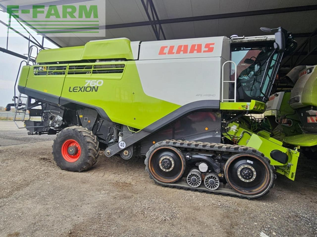 CLAAS lexion 760 terra trac (stage iv) - Combine harvester: picture 2 CLAAS lexion 760 terra trac (stage iv) - Combine harvester: picture 2