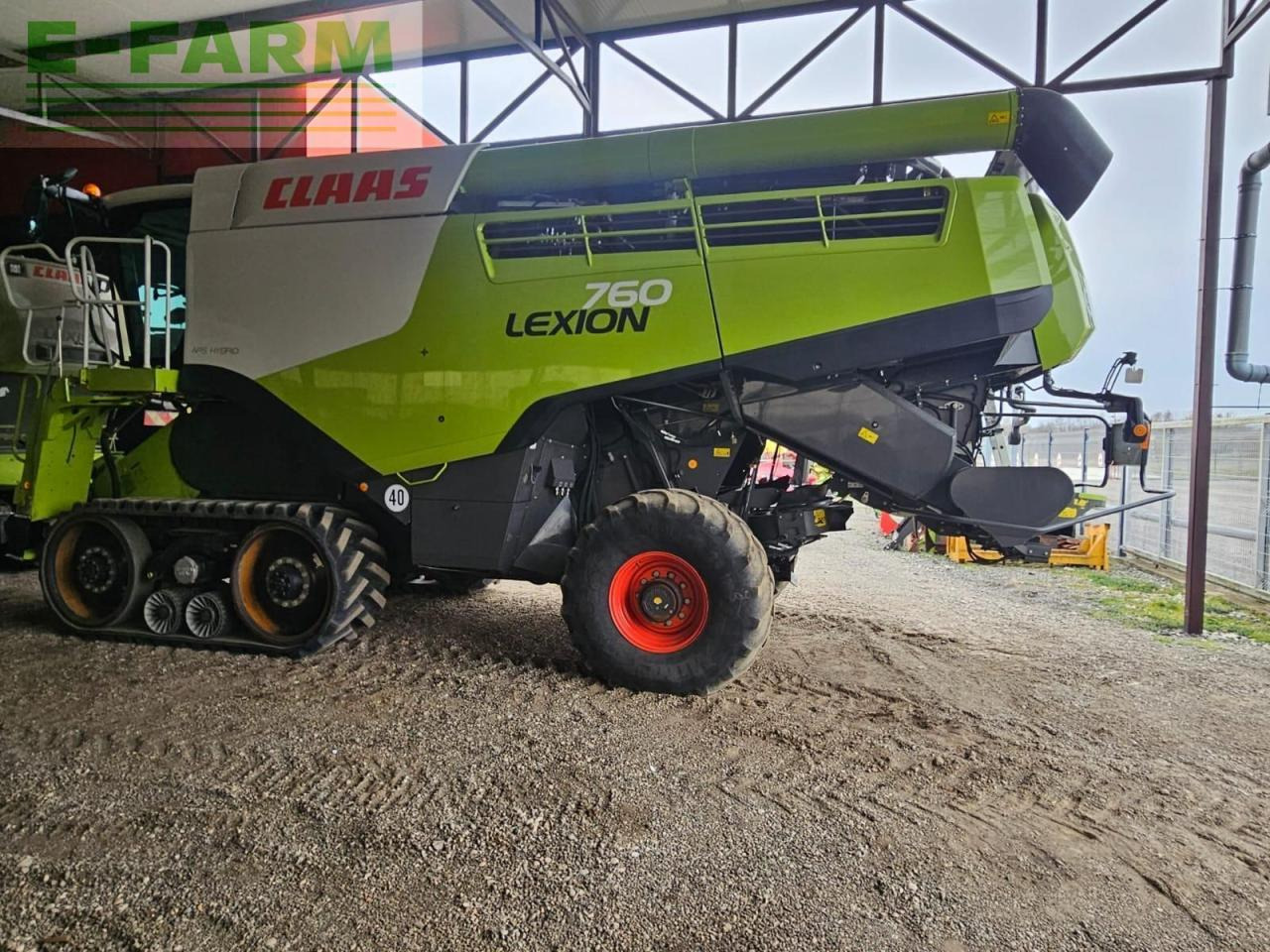 CLAAS lexion 760 terra trac (stage iv) - Combine harvester: picture 4 CLAAS lexion 760 terra trac (stage iv) - Combine harvester: picture 4