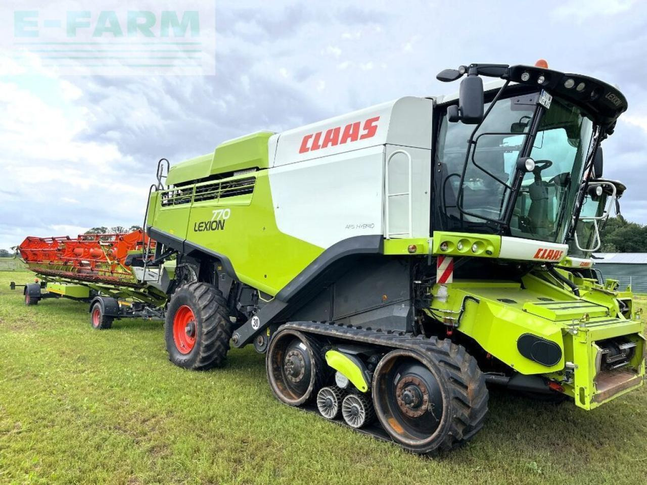 CLAAS lexion 770 tt terra trac, vario 1080, quantimete - Combine harvester: picture 3 CLAAS lexion 770 tt terra trac, vario 1080, quantimete - Combine harvester: picture 3