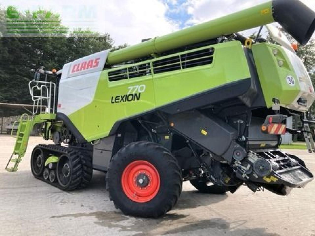CLAAS lexion 770 tt terra trac, vario 1080, quantimete - Combine harvester: picture 2 CLAAS lexion 770 tt terra trac, vario 1080, quantimete - Combine harvester: picture 2