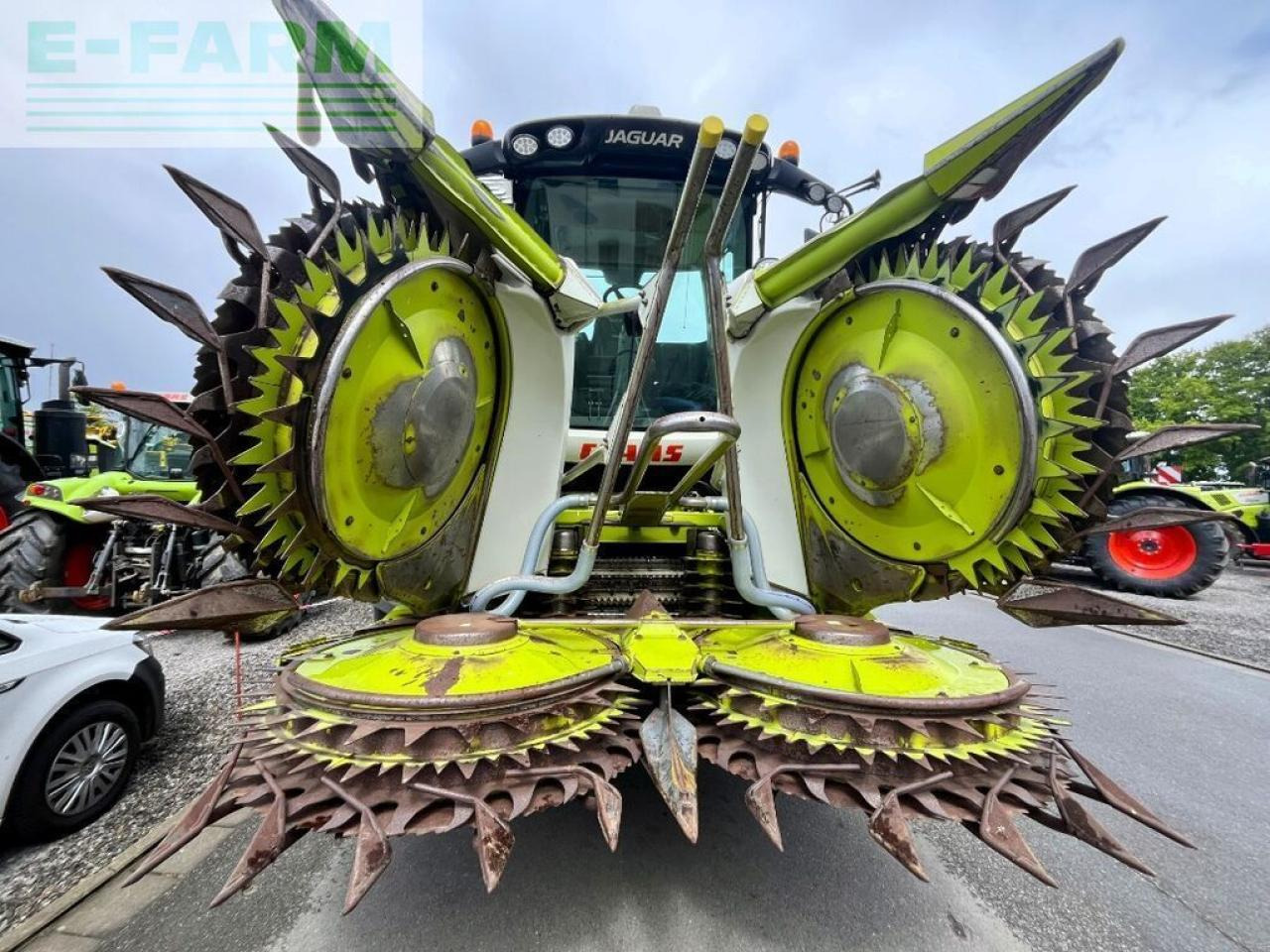 CLAAS orbis 600 ac auto contour ts pro, 8-reiher, für - Forage harvester attachment: picture 1 CLAAS orbis 600 ac auto contour ts pro, 8-reiher, für - Forage harvester attachment: picture 1