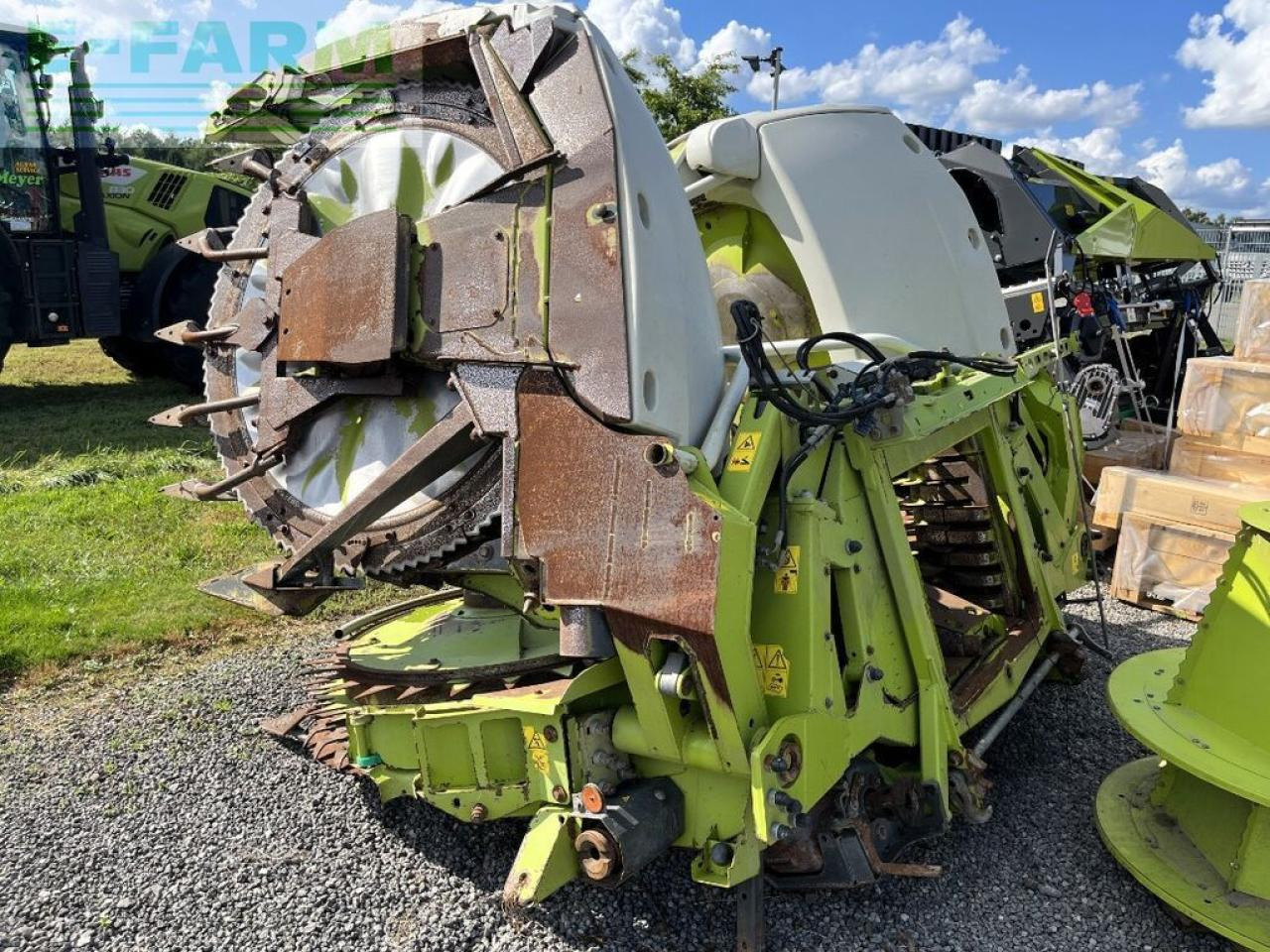 CLAAS orbis 600 ac auto contour ts pro, 8-reiher, für - Forage harvester attachment: picture 3 CLAAS orbis 600 ac auto contour ts pro, 8-reiher, für - Forage harvester attachment: picture 3