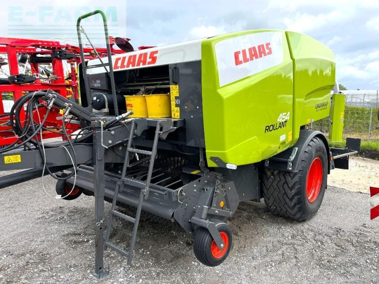 CLAAS rollant 454 rc pro uniwrap - Square baler: picture 1 CLAAS rollant 454 rc pro uniwrap - Square baler: picture 1