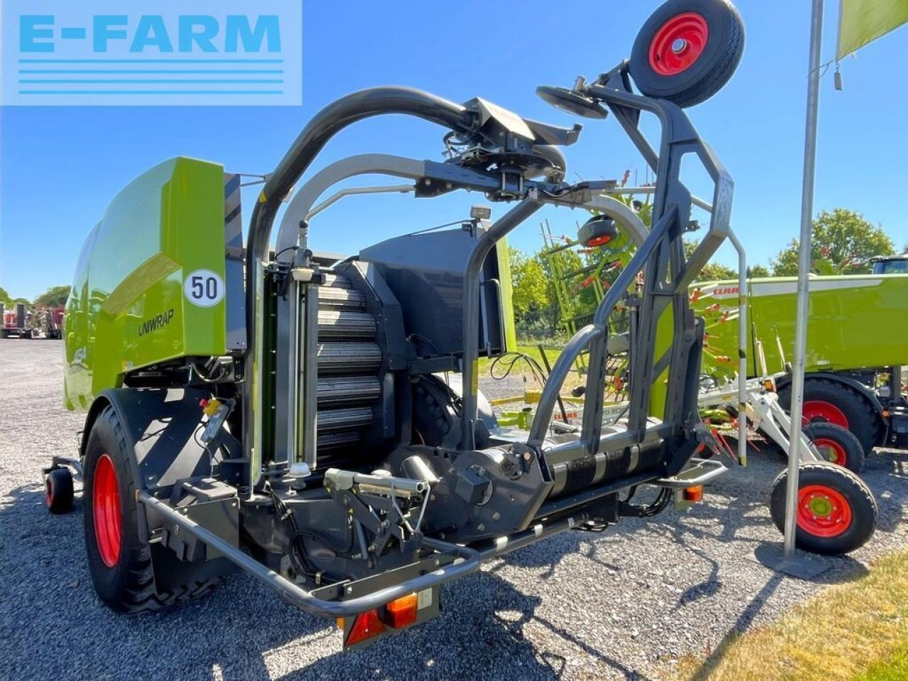 CLAAS rollant 454 rc pro uniwrap, pressen-wickler-komb - Square baler: picture 4 CLAAS rollant 454 rc pro uniwrap, pressen-wickler-komb - Square baler: picture 4