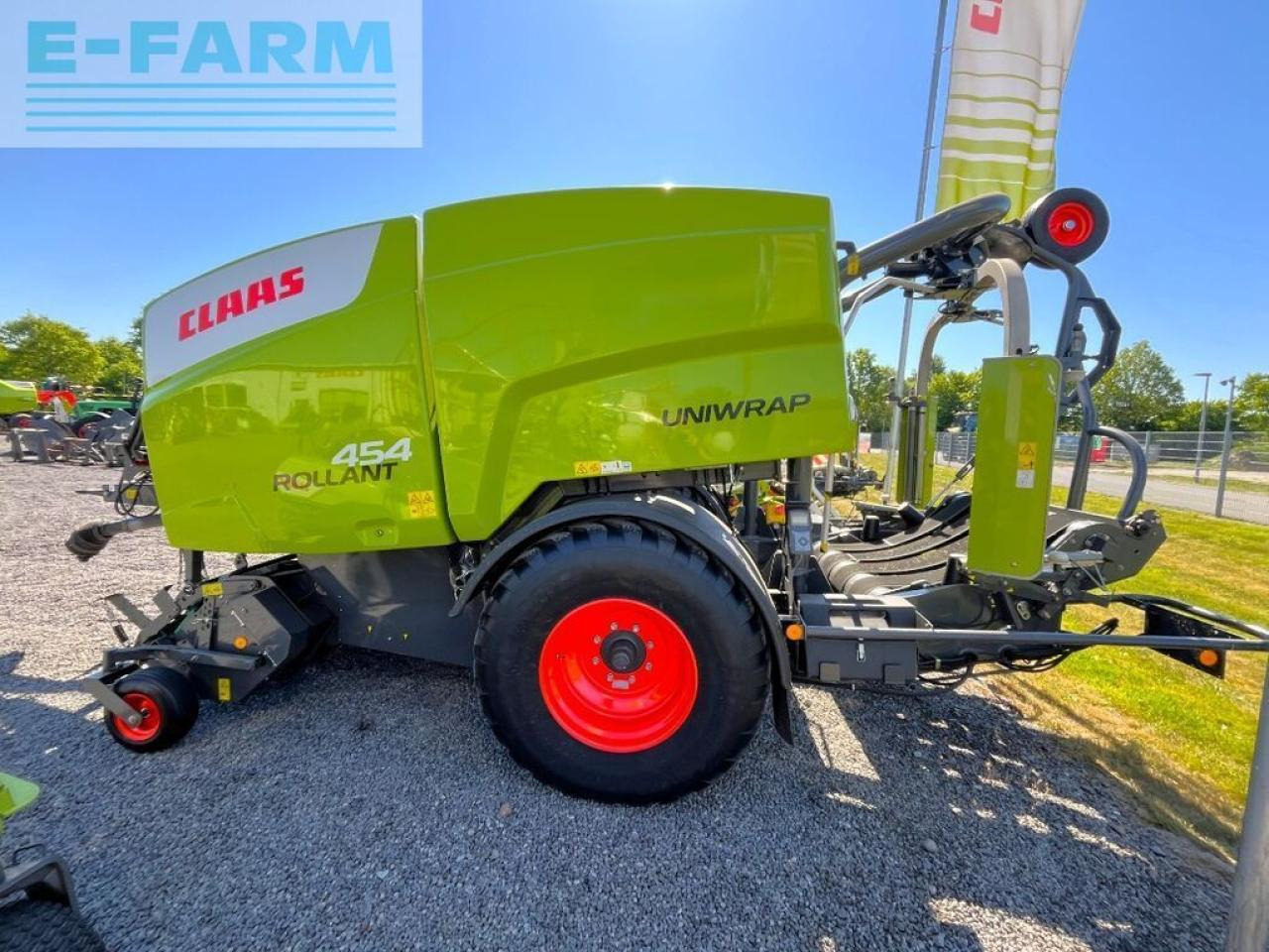 CLAAS rollant 454 rc pro uniwrap, pressen-wickler-komb - Square baler: picture 3 CLAAS rollant 454 rc pro uniwrap, pressen-wickler-komb - Square baler: picture 3