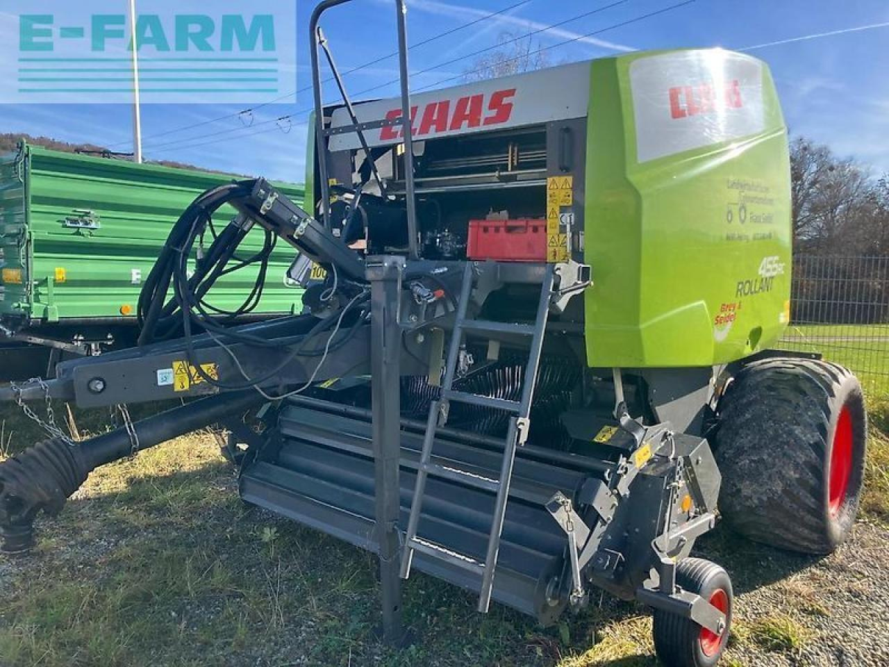 CLAAS rollant 455 rc - Square baler: picture 1 CLAAS rollant 455 rc - Square baler: picture 1