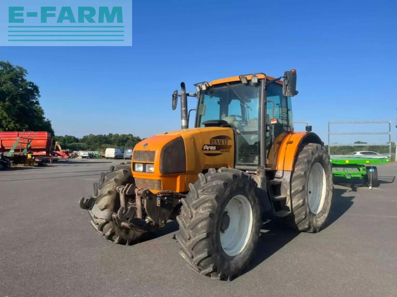 CLAAS tracteur agricole ares 656 rz claas RZ - Farm tractor: picture 1 CLAAS tracteur agricole ares 656 rz claas RZ - Farm tractor: picture 1