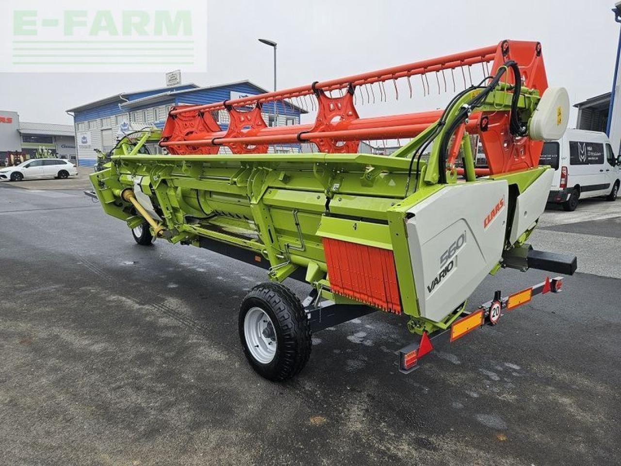CLAAS vario 560 + rapstrenner + transportwagen - Grain header: picture 4 CLAAS vario 560 + rapstrenner + transportwagen - Grain header: picture 4