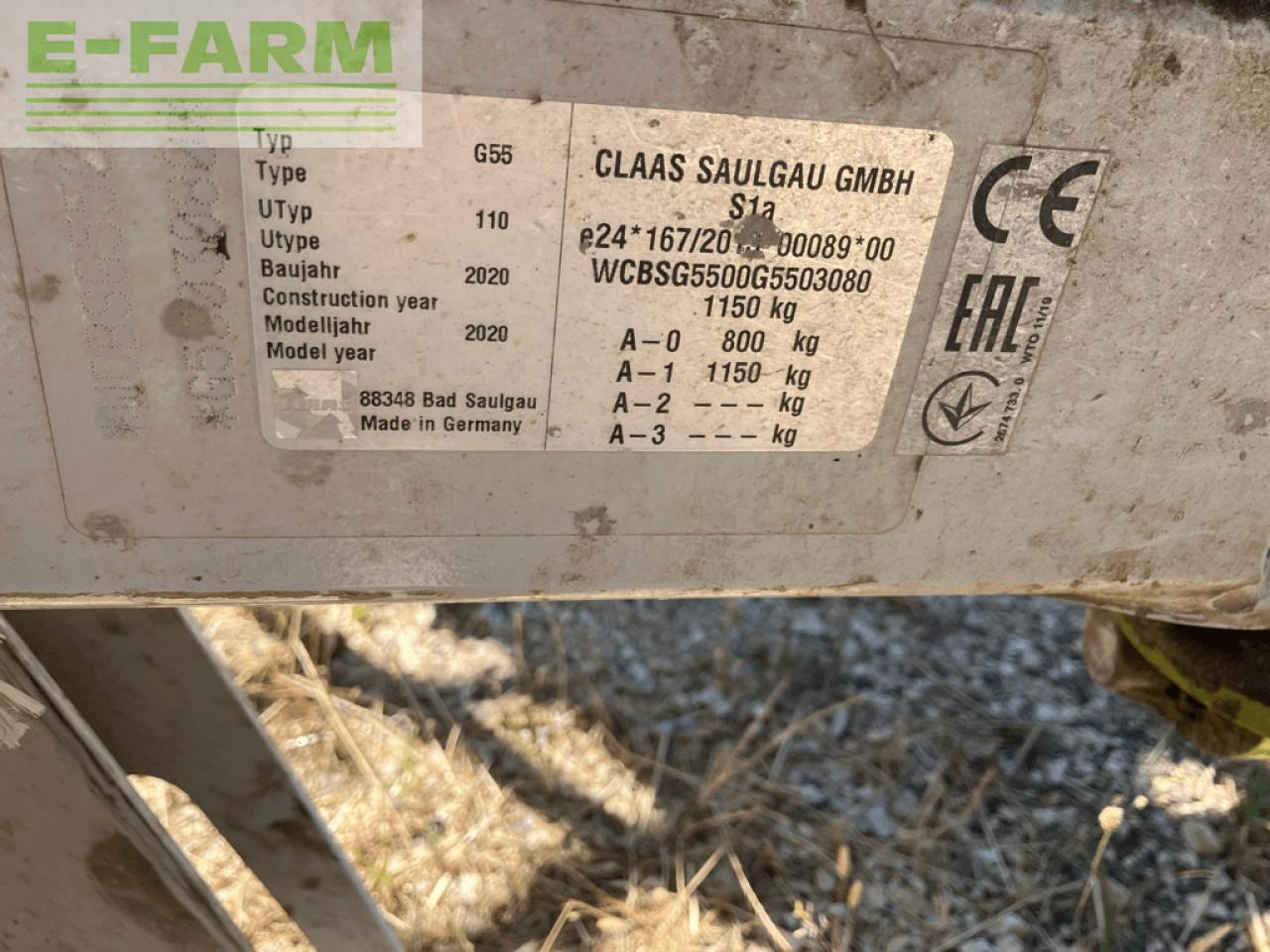 Tedder/ Rake CLAAS volto 1100 t: picture 8