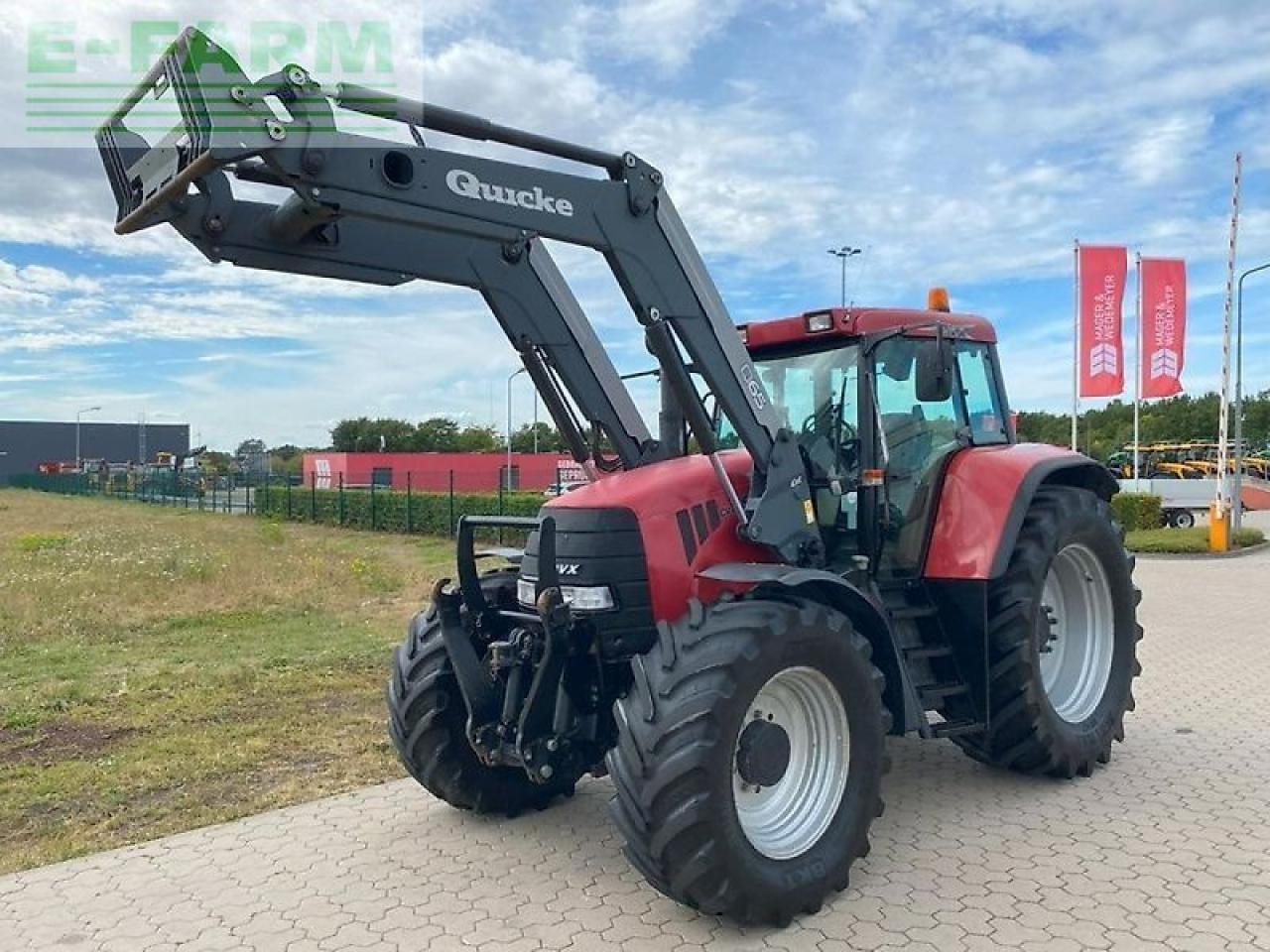 Case-IH cvx 150 mit frontlader - Farm tractor: picture 1 Case-IH cvx 150 mit frontlader - Farm tractor: picture 1