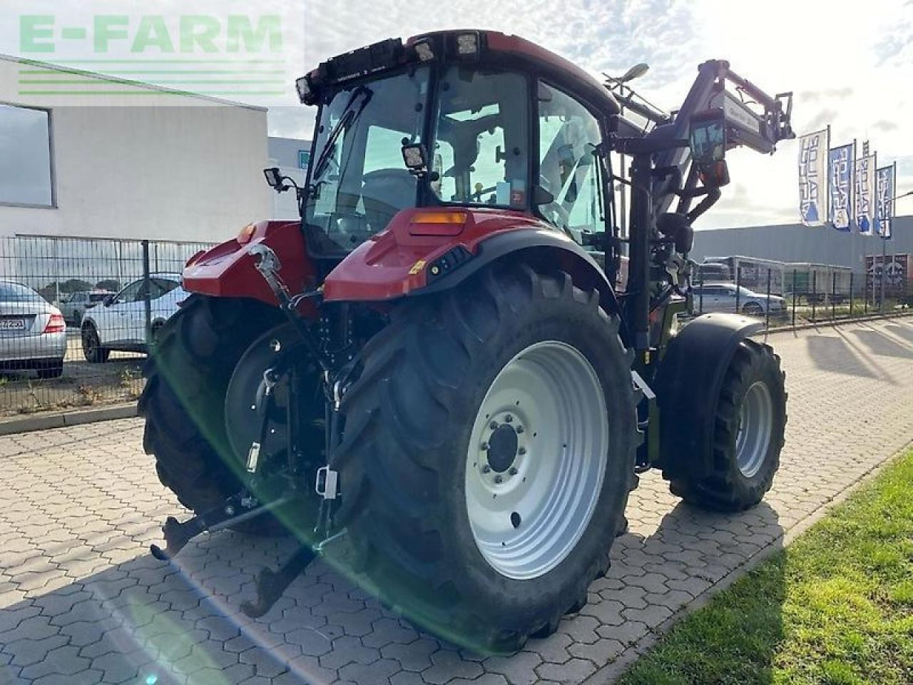 Case-IH luxxum 120 mit alö lader - Farm tractor: picture 4 Case-IH luxxum 120 mit alö lader - Farm tractor: picture 4