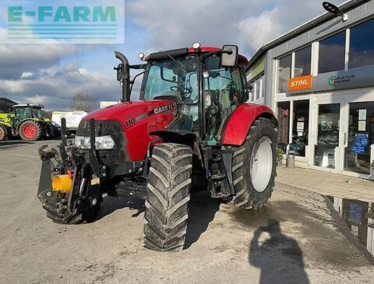Case-IH maxxum 110 niedrigdach mit fronthydraulik und za - Farm tractor: picture 1 Case-IH maxxum 110 niedrigdach mit fronthydraulik und za - Farm tractor: picture 1
