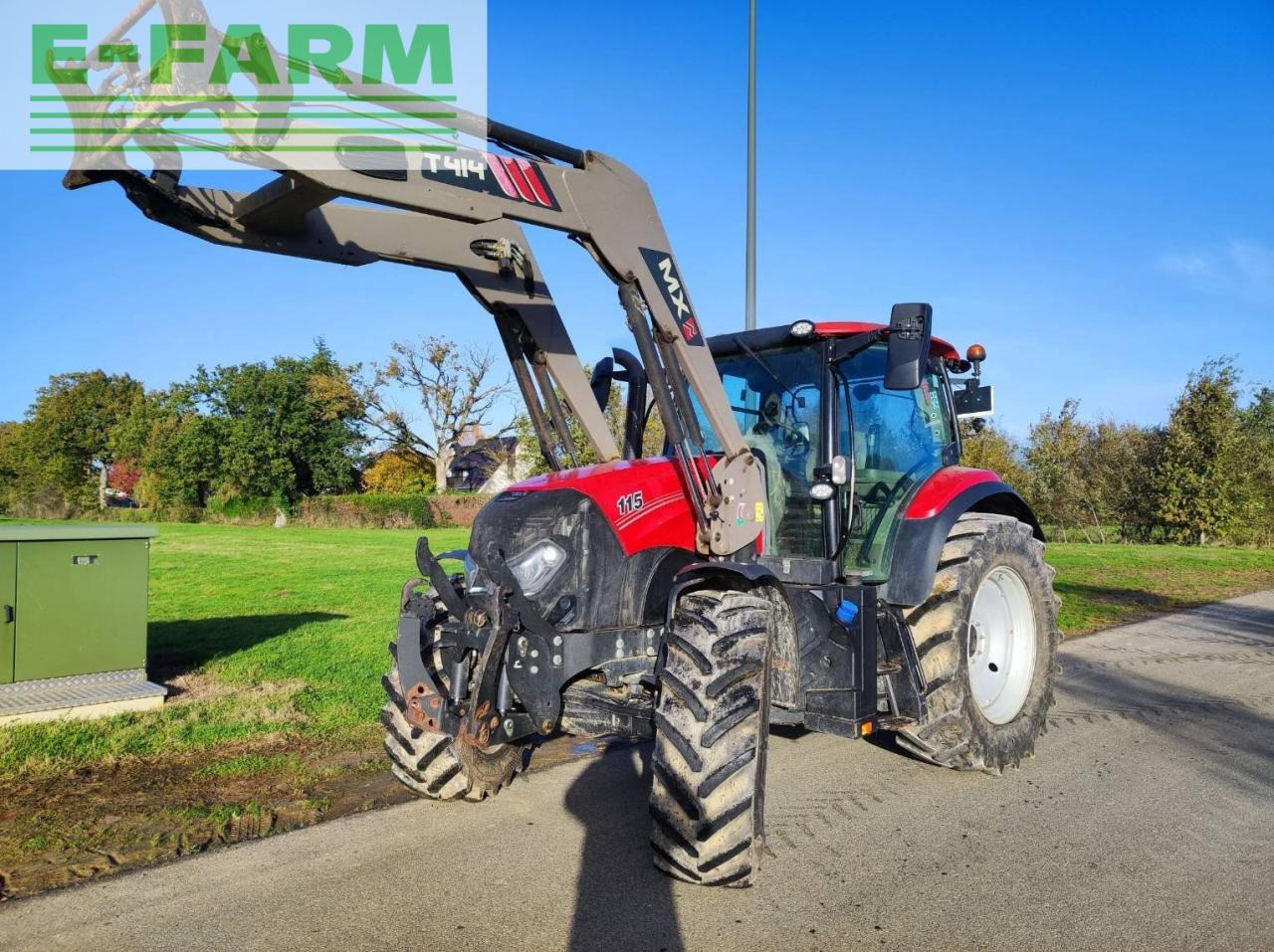 Case-IH maxxum 115 - Farm tractor: picture 1 Case-IH maxxum 115 - Farm tractor: picture 1