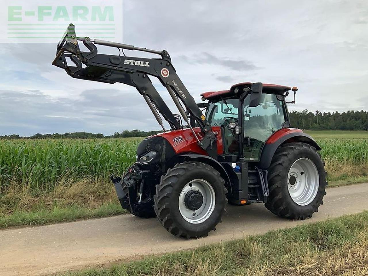 Case-IH maxxum 125 cvx CVX - Farm tractor: picture 1 Case-IH maxxum 125 cvx CVX - Farm tractor: picture 1