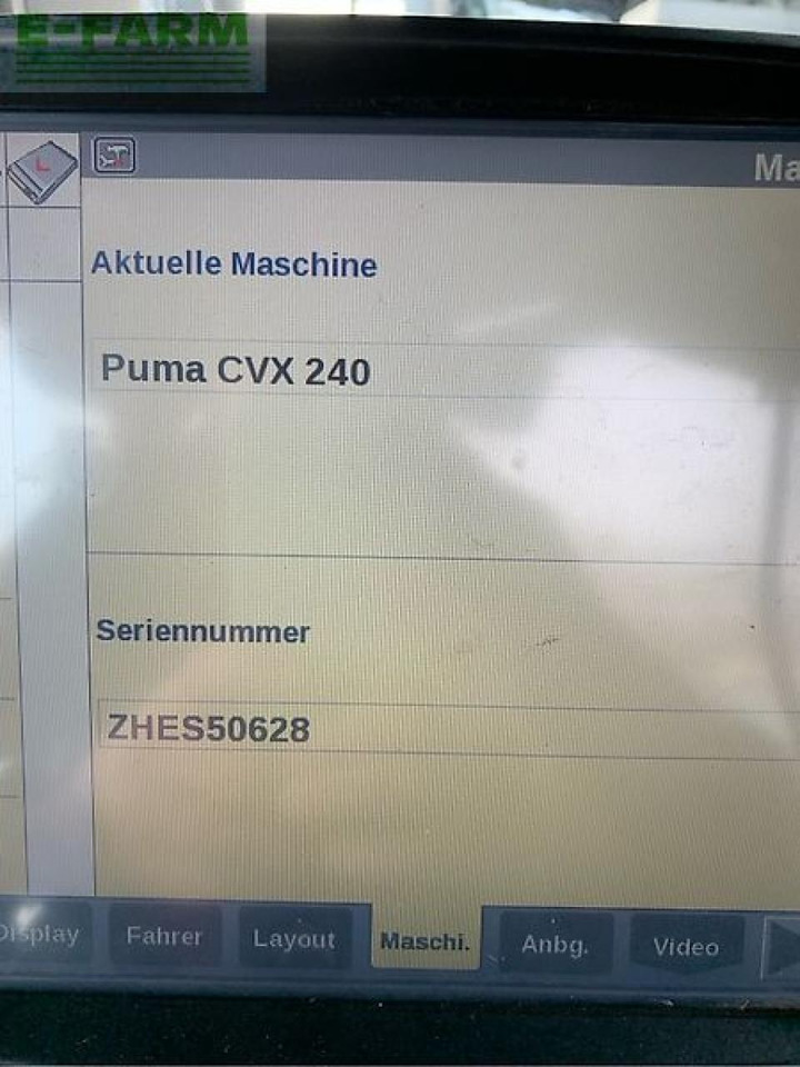 Farm tractor Case-IH puma cvx 240 CVX: picture 11