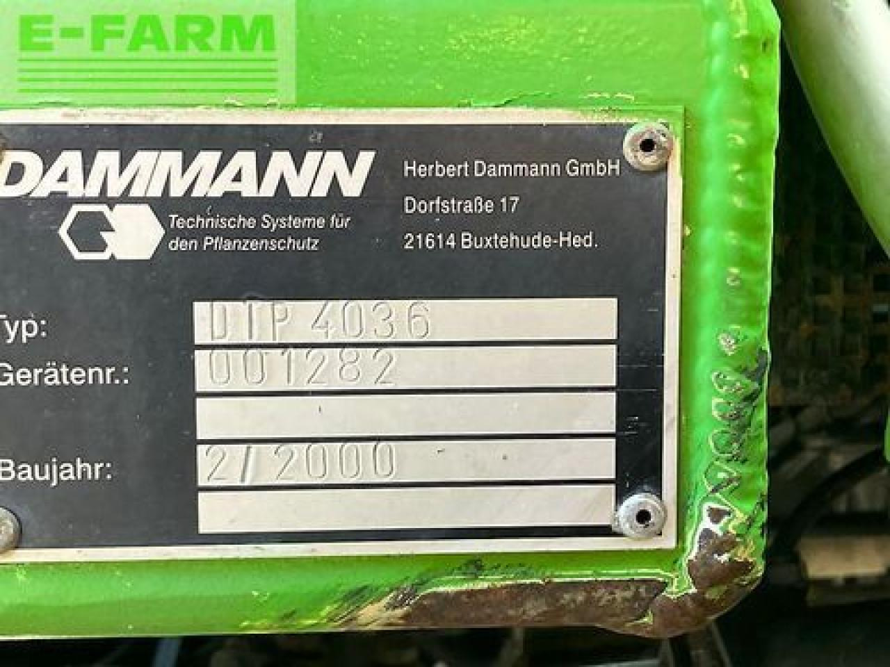 Dammann dt 2100 / dtp 4036 - 24/30m - Trailed sprayer: picture 5 Dammann dt 2100 / dtp 4036 - 24/30m - Trailed sprayer: picture 5