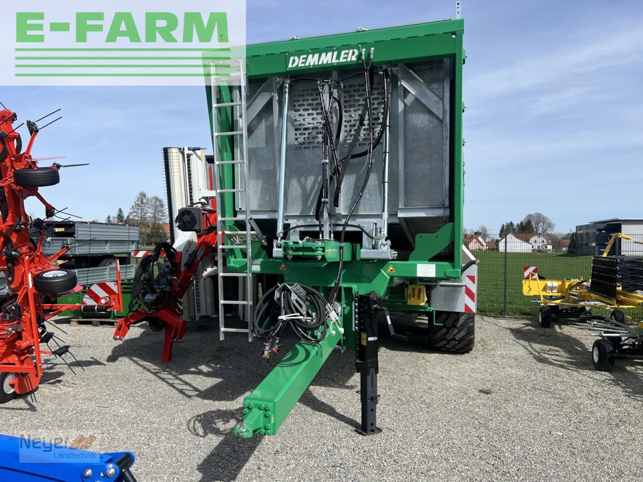 Demmler tsm 2070 l light abschiebewagen *sofort verfügbar* - Farm tipping trailer/ Dumper: picture 3 Demmler tsm 2070 l light abschiebewagen *sofort verfügbar* - Farm tipping trailer/ Dumper: picture 3