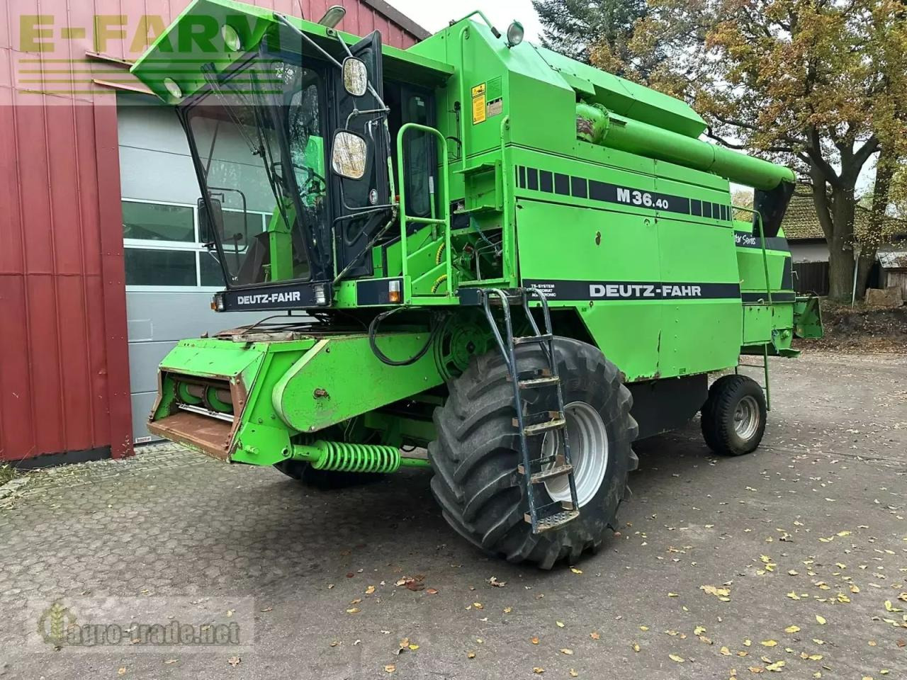 Deutz-Fahr 3640 - Combine harvester: picture 1 Deutz-Fahr 3640 - Combine harvester: picture 1