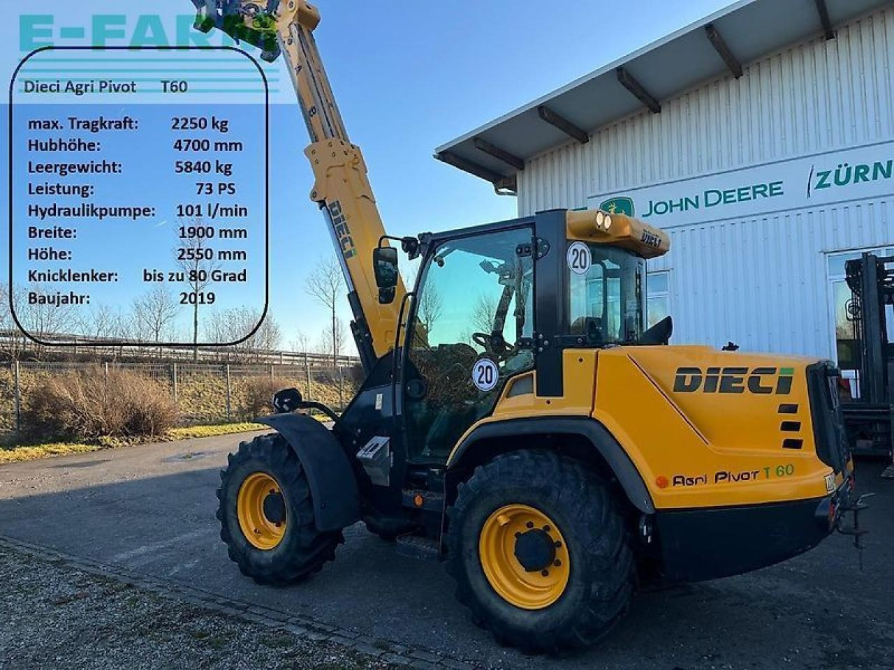 Dieci agri pivot t60 teleskopradlader - Wheel loader: picture 1 Dieci agri pivot t60 teleskopradlader - Wheel loader: picture 1