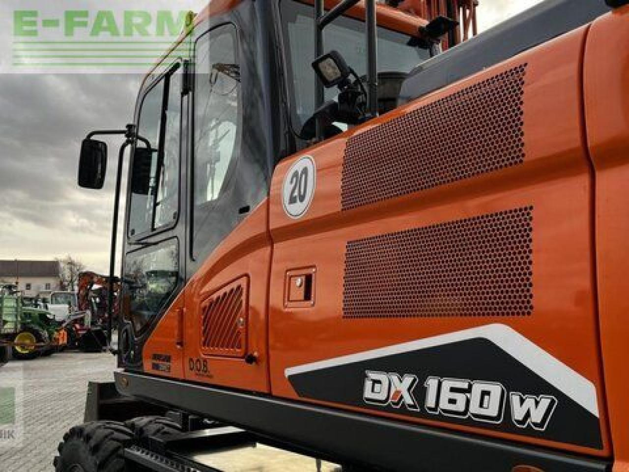 Doosan dx 160w-7 - Wheel excavator: picture 4 Doosan dx 160w-7 - Wheel excavator: picture 4