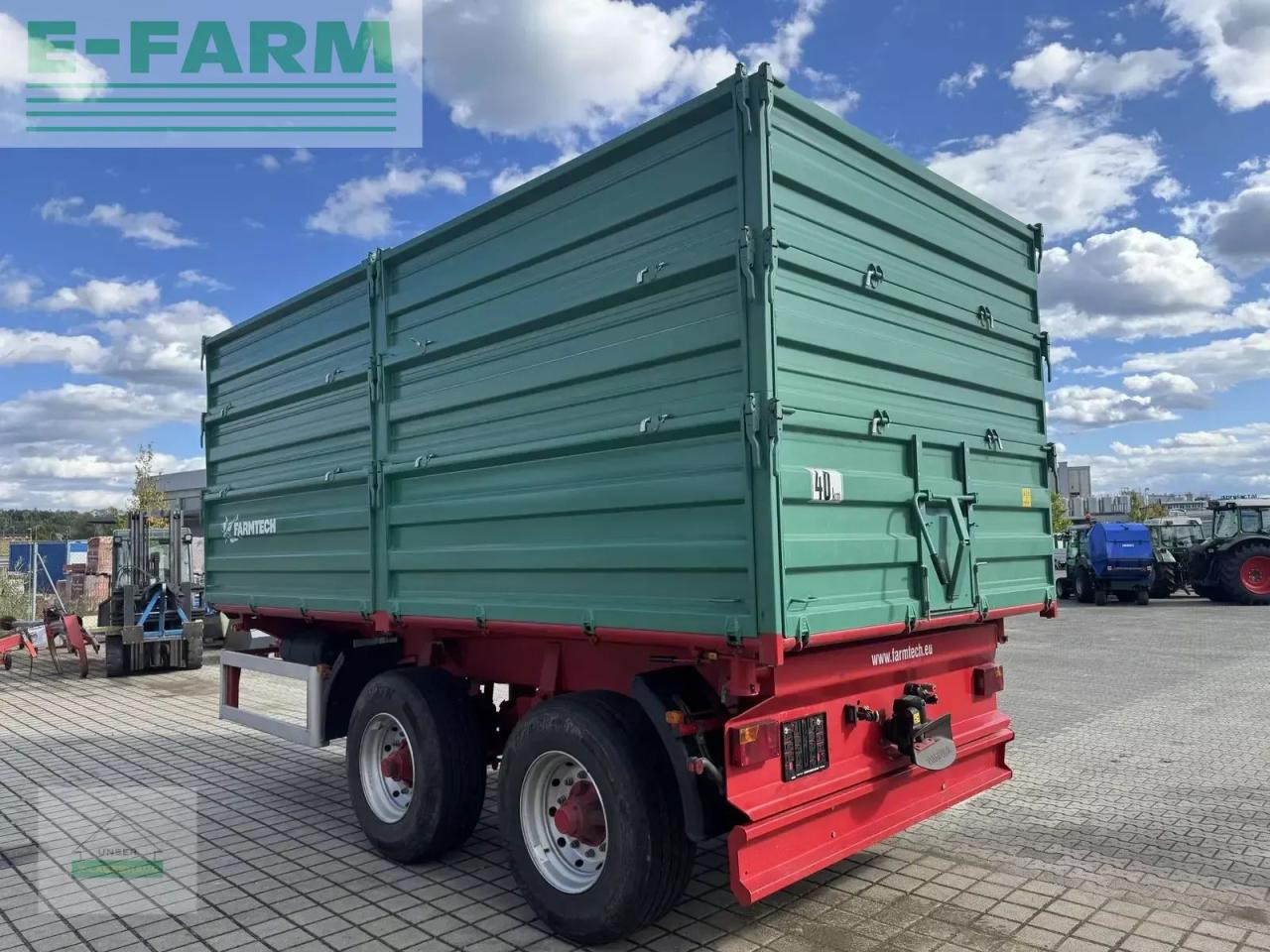Farm tipping trailer/ Dumper Farmtech 2000: picture 7 Farm tipping trailer/ Dumper Farmtech 2000: picture 7