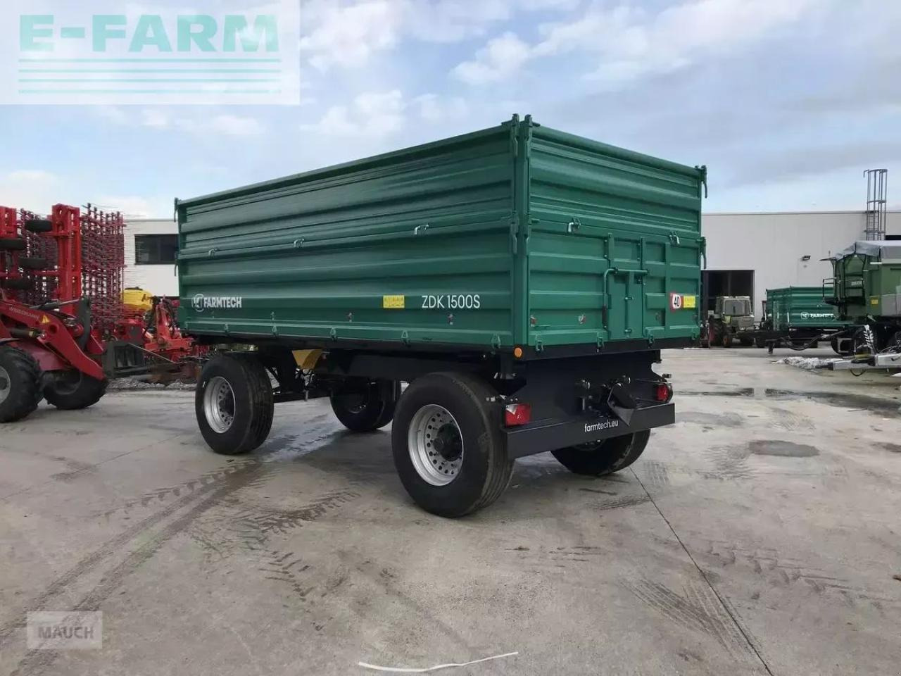 Farmtech zdk 1500 - Farm tipping trailer/ Dumper: picture 5 Farmtech zdk 1500 - Farm tipping trailer/ Dumper: picture 5