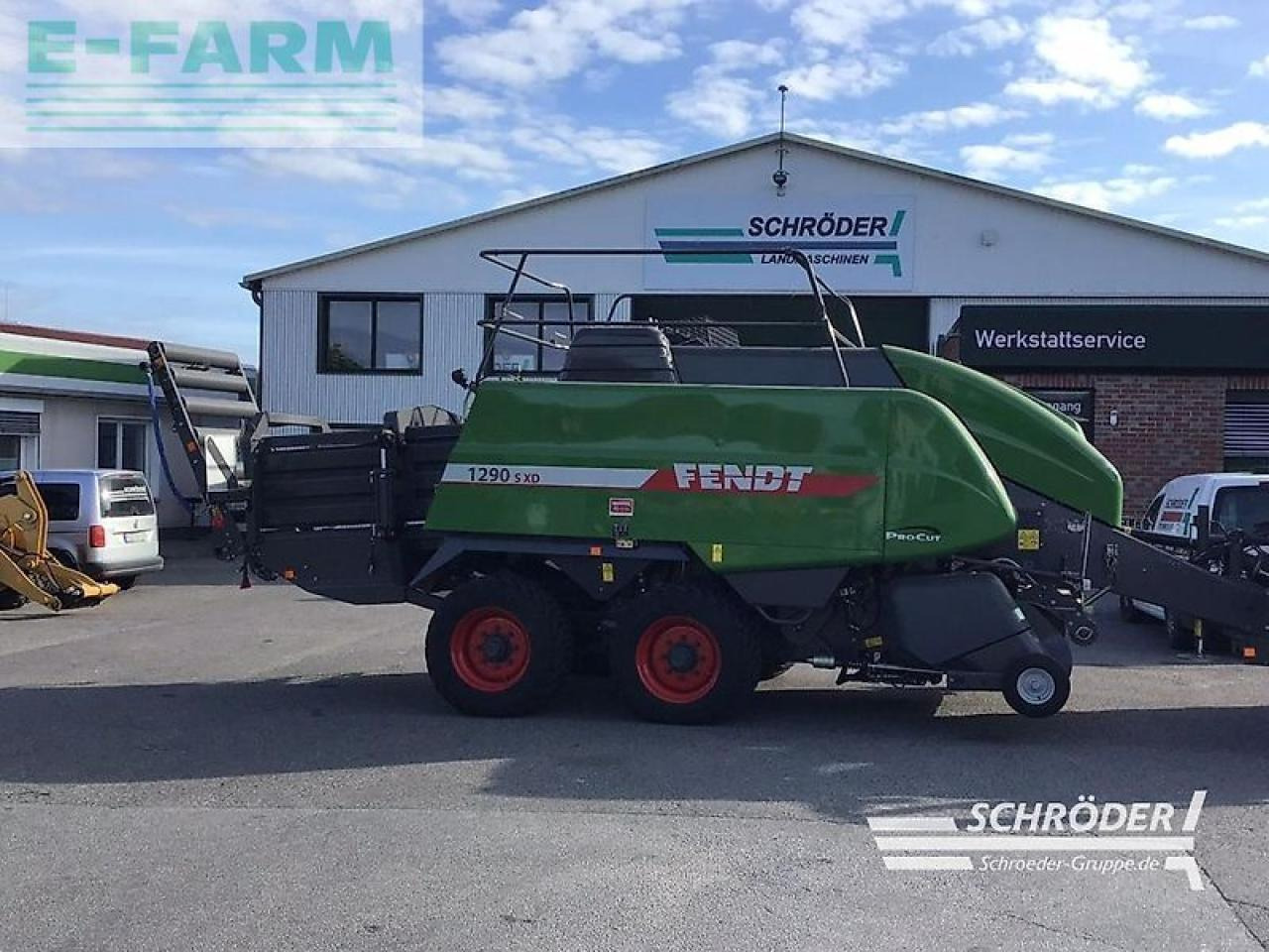 Fendt 1290 xd - nur 4000 ballen ! - Square baler: picture 2 Fendt 1290 xd - nur 4000 ballen ! - Square baler: picture 2