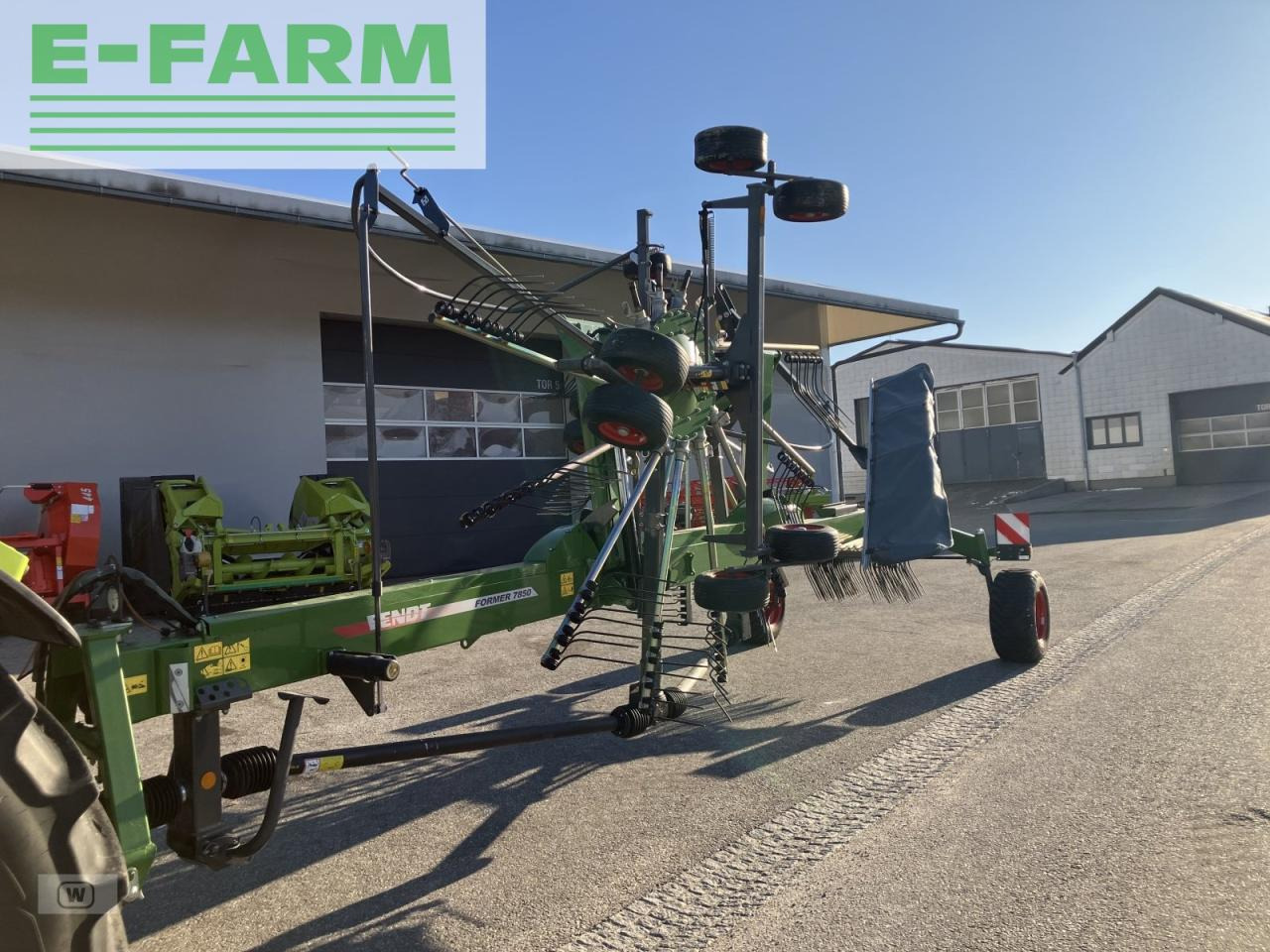 Fendt former 7850 - Tedder/ Rake: picture 1 Fendt former 7850 - Tedder/ Rake: picture 1