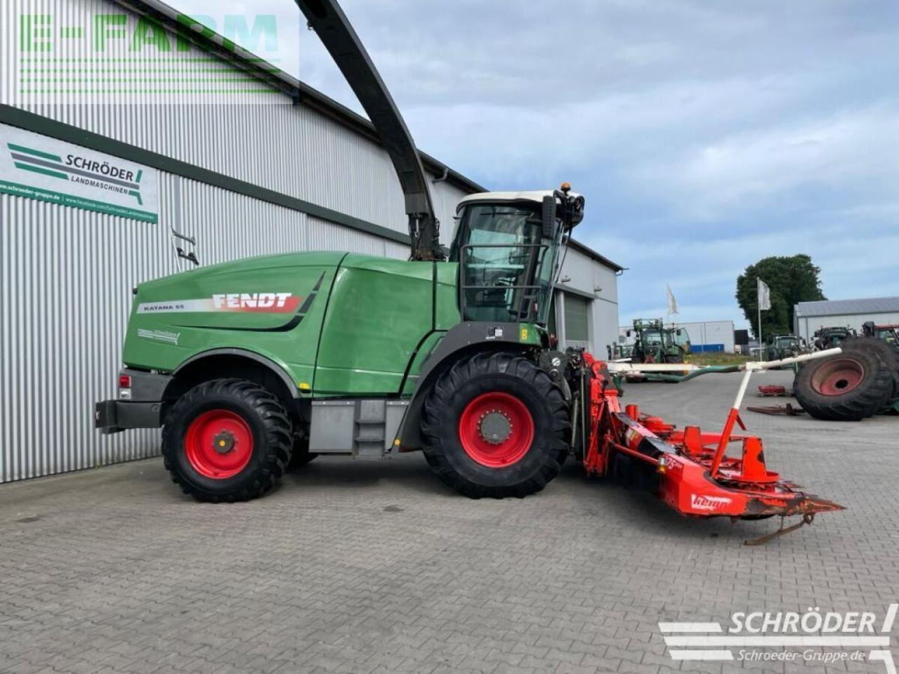 Fendt katana 65 + kemper 375 plus - Forage harvester: picture 2 Fendt katana 65 + kemper 375 plus - Forage harvester: picture 2