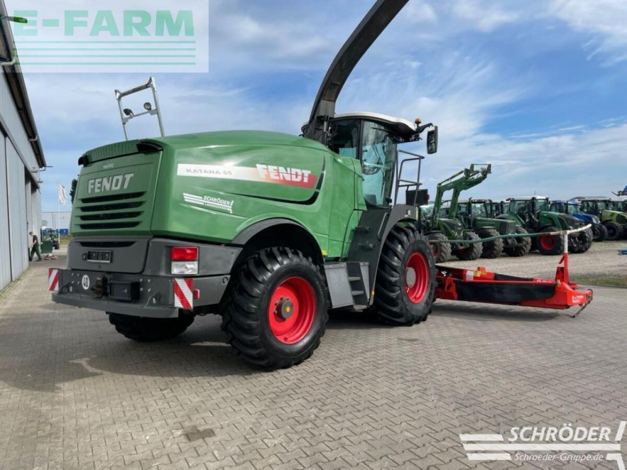 Fendt katana 65 + kemper 375 plus - Forage harvester: picture 3 Fendt katana 65 + kemper 375 plus - Forage harvester: picture 3