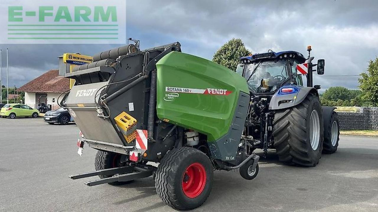 Fendt rotana 160 v variable rundballenpresse mit bändern stroh - Square baler: picture 3 Fendt rotana 160 v variable rundballenpresse mit bändern stroh - Square baler: picture 3