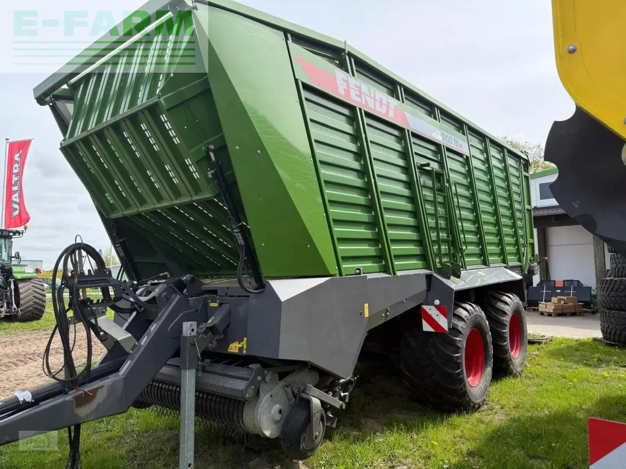 Fendt tigo 70 pr nur 774 fuhren bzw 76 stunden und mit 750/45 r26,5 bereifung - Forage wagon: picture 1 Fendt tigo 70 pr nur 774 fuhren bzw 76 stunden und mit 750/45 r26,5 bereifung - Forage wagon: picture 1