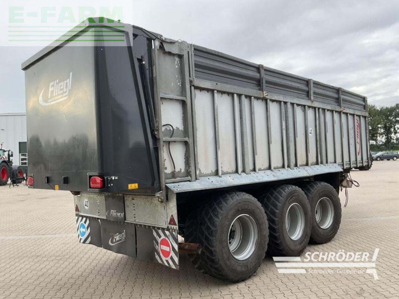 Fliegl asw 288 - Farm tipping trailer/ Dumper: picture 3 Fliegl asw 288 - Farm tipping trailer/ Dumper: picture 3