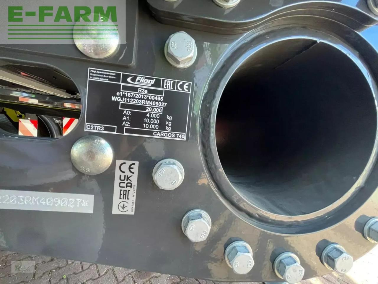 Fliegl cargos 740 - Farm tipping trailer/ Dumper: picture 5 Fliegl cargos 740 - Farm tipping trailer/ Dumper: picture 5