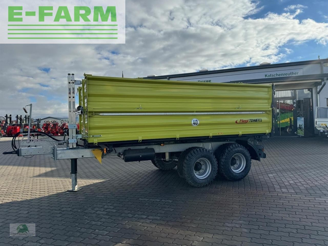 Fliegl tdk 110-88 - Farm tipping trailer/ Dumper: picture 1 Fliegl tdk 110-88 - Farm tipping trailer/ Dumper: picture 1