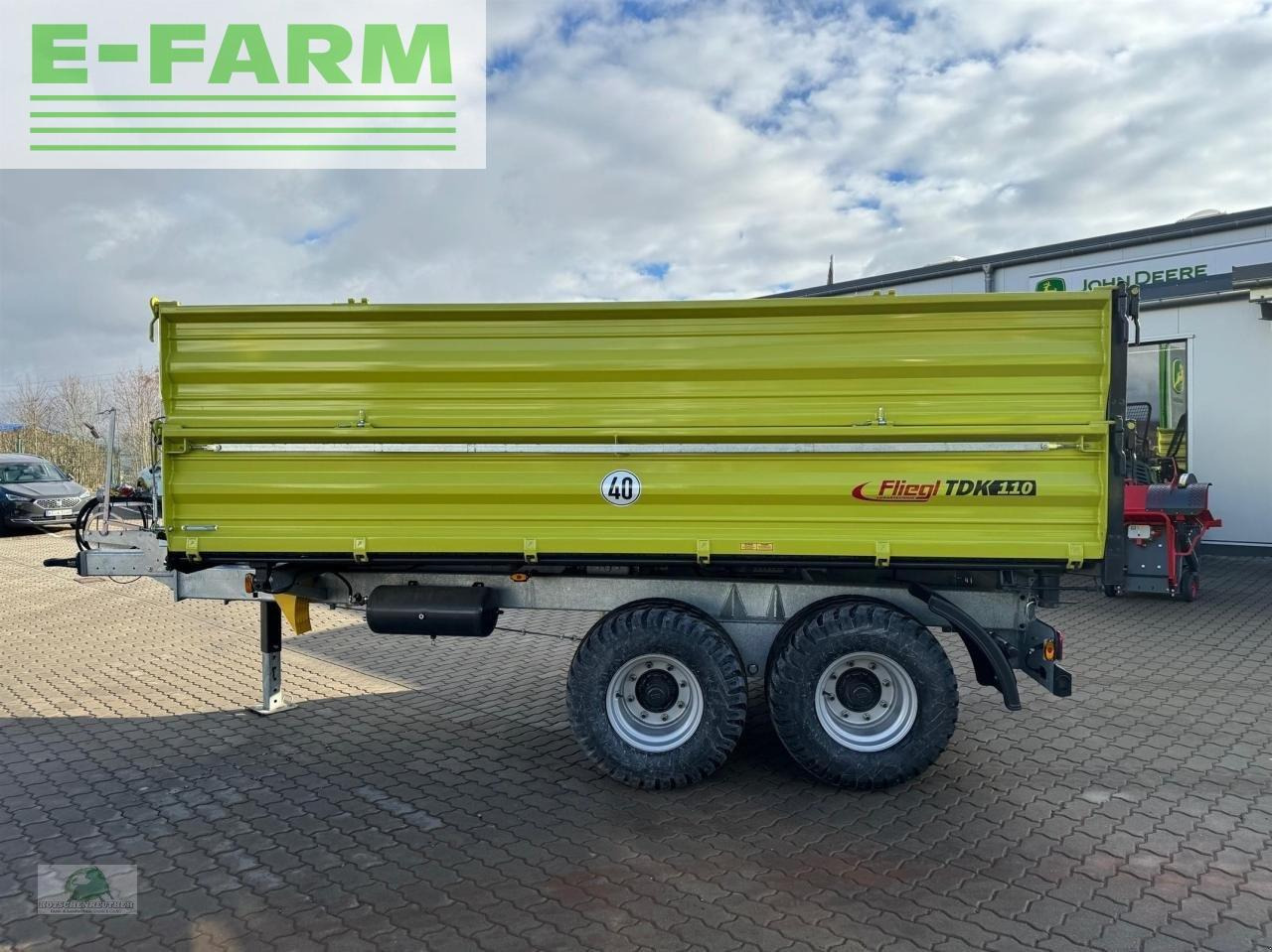 Fliegl tdk 110-88 - Farm tipping trailer/ Dumper: picture 2 Fliegl tdk 110-88 - Farm tipping trailer/ Dumper: picture 2