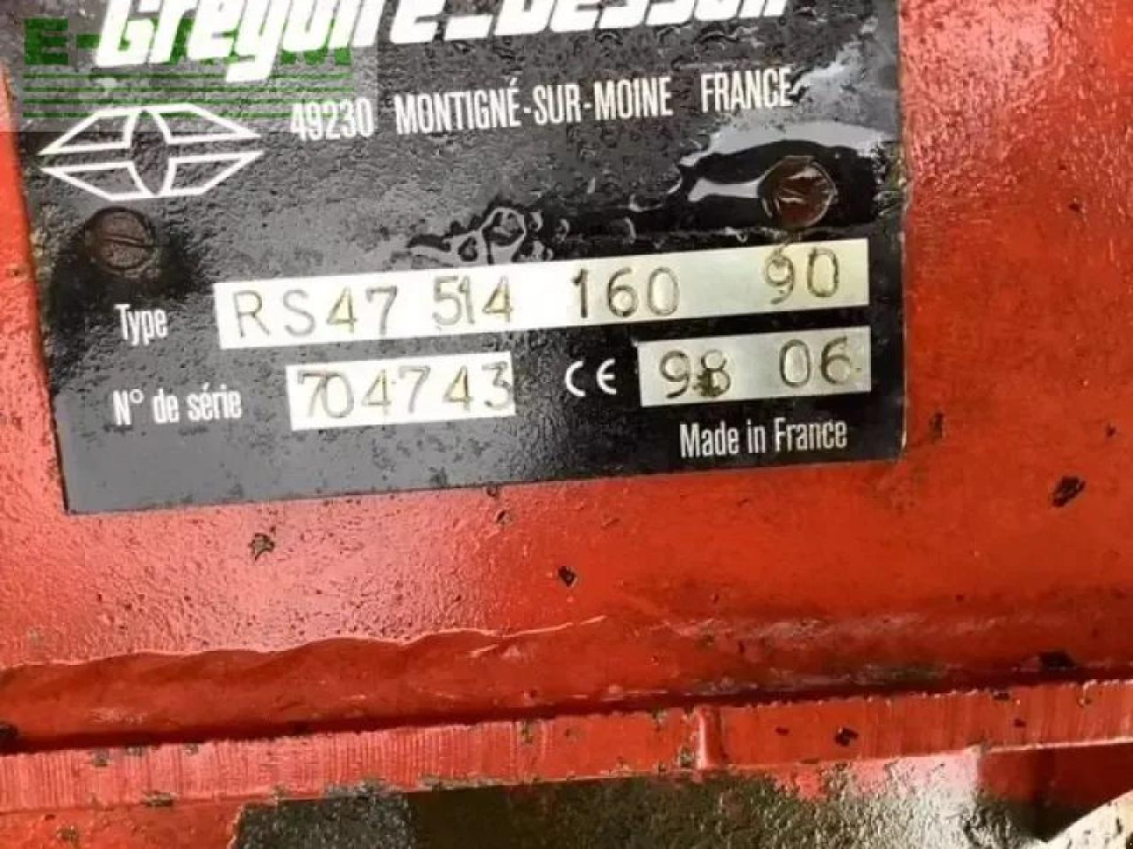 Gregoire Besson rs47 - Plough: picture 4 Gregoire Besson rs47 - Plough: picture 4