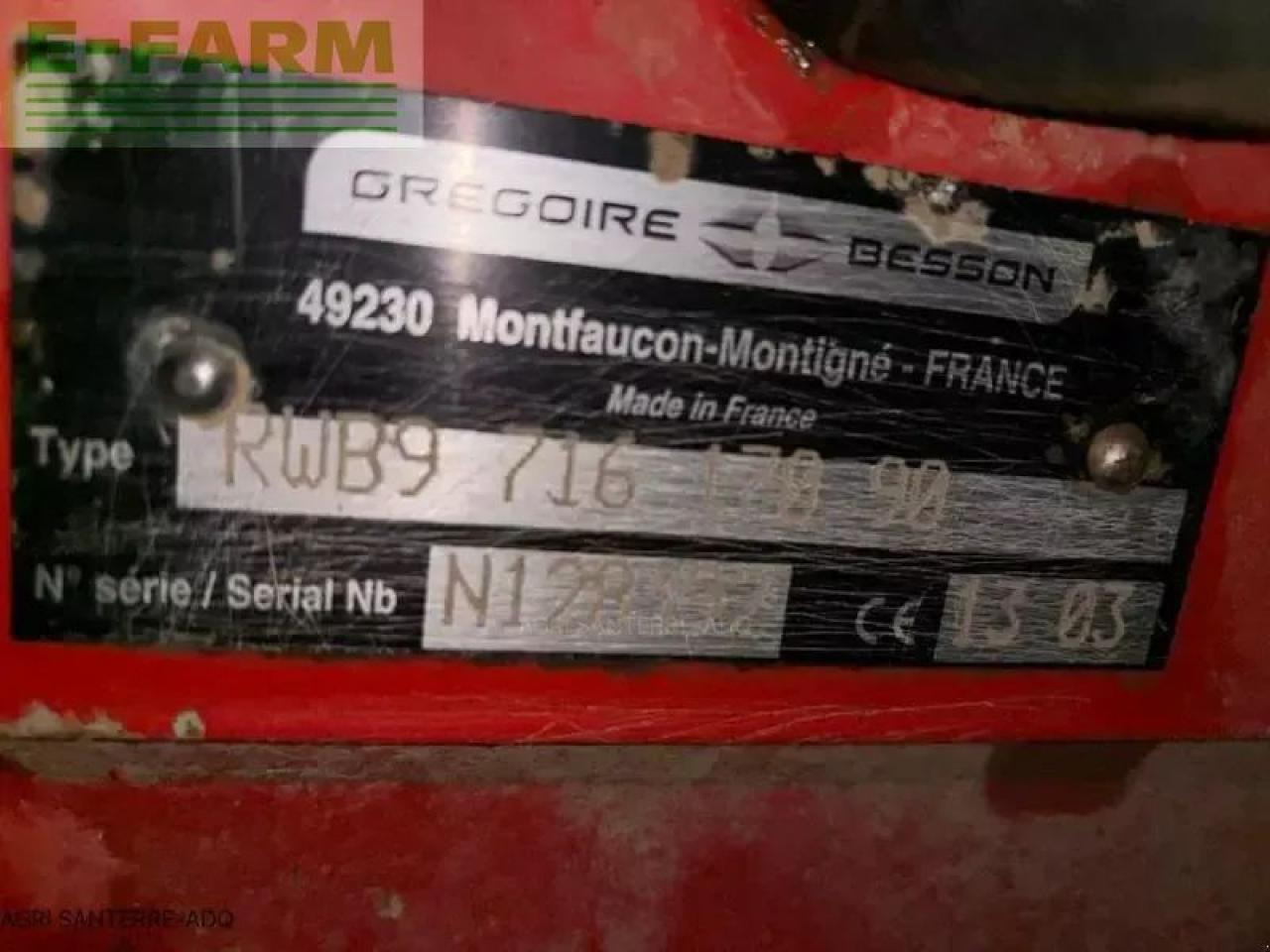 Gregoire Besson rwb9 - Plough: picture 4 Gregoire Besson rwb9 - Plough: picture 4
