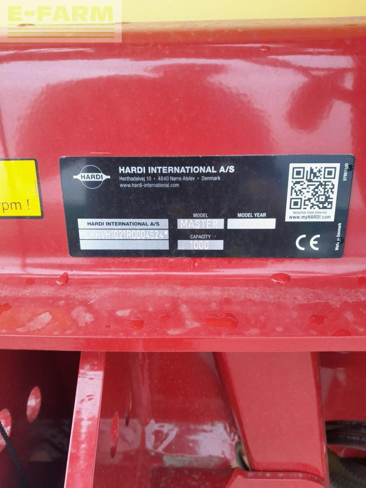 Hardi master - Trailed sprayer: picture 4 Hardi master - Trailed sprayer: picture 4