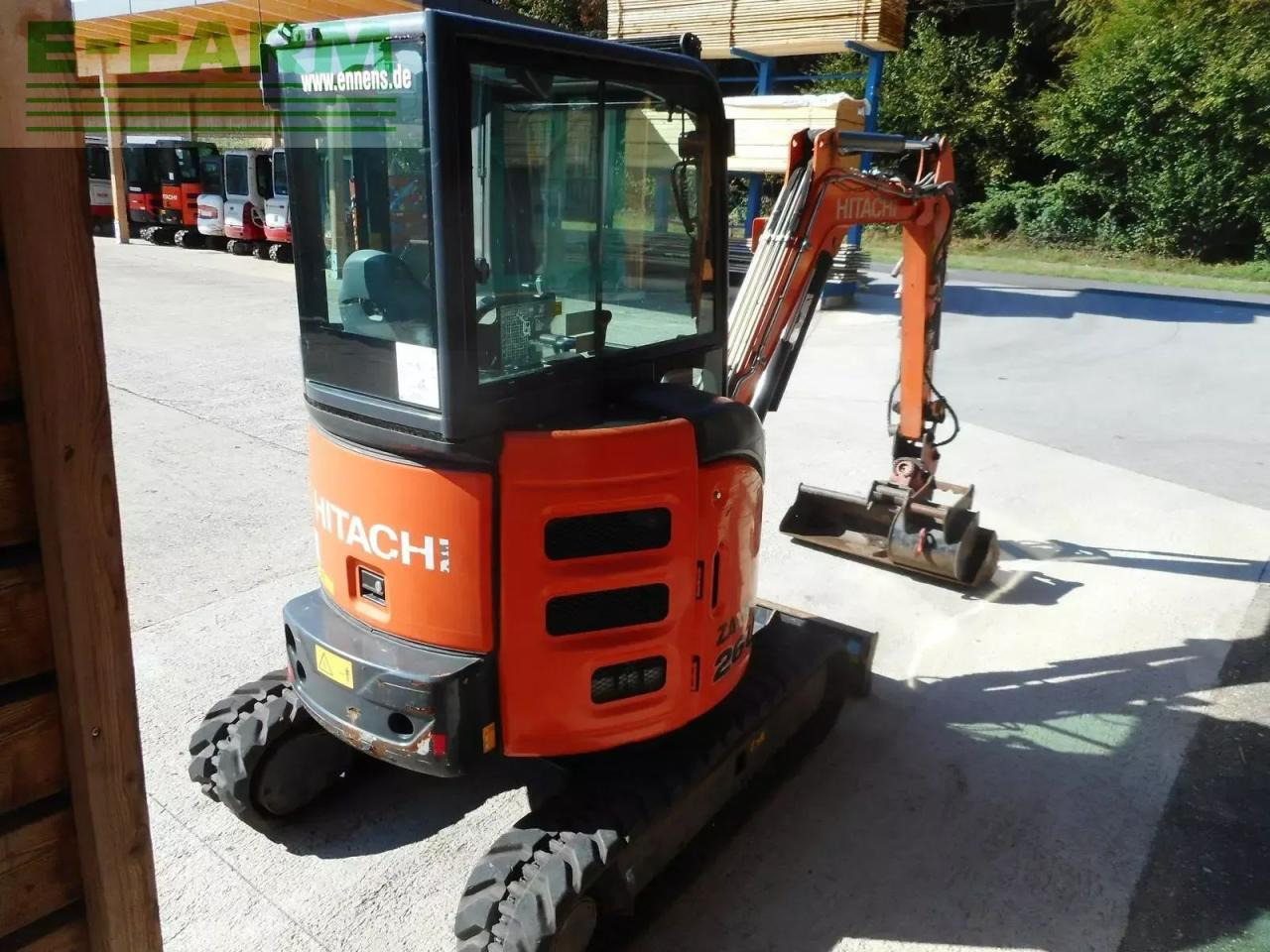 Hitachi zx26u-6 ( 2.740kg ) powertilt u. hydr. sw - Mini excavator: picture 4 Hitachi zx26u-6 ( 2.740kg ) powertilt u. hydr. sw - Mini excavator: picture 4