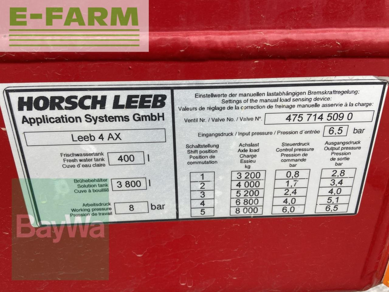 Horsch leeb 4 ax - Farm tractor: picture 5 Horsch leeb 4 ax - Farm tractor: picture 5