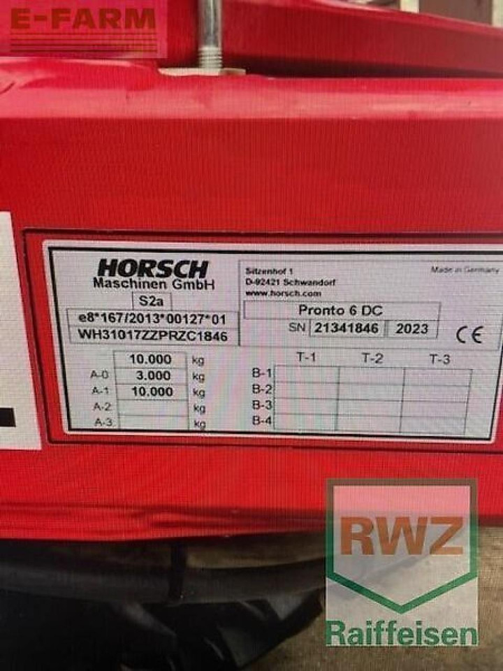 Seed drill Horsch pronto 6 dc: picture 10 Seed drill Horsch pronto 6 dc: picture 10