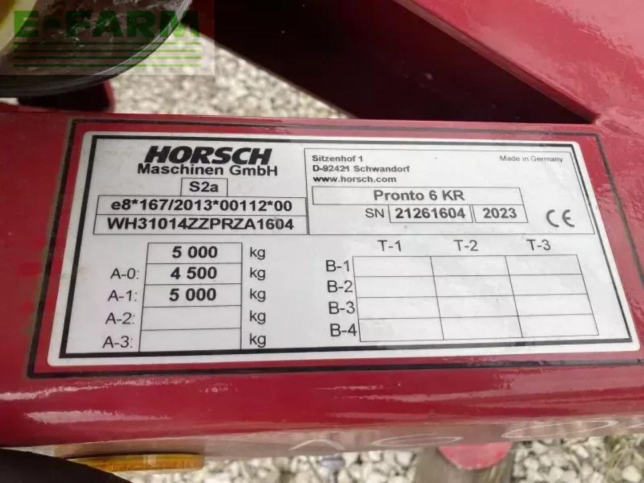 Horsch pronto 6 kr - Combine seed drill: picture 4 Horsch pronto 6 kr - Combine seed drill: picture 4