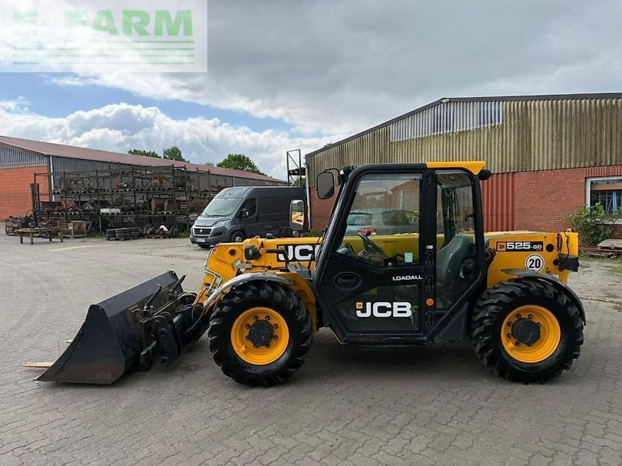 JCB 525-60 - Telescopic handler: picture 1 JCB 525-60 - Telescopic handler: picture 1